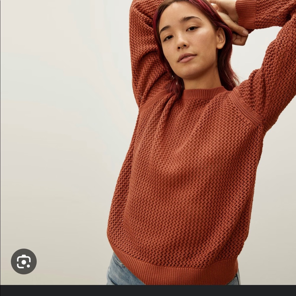 Everlane Mesh Soft Cotton Crew